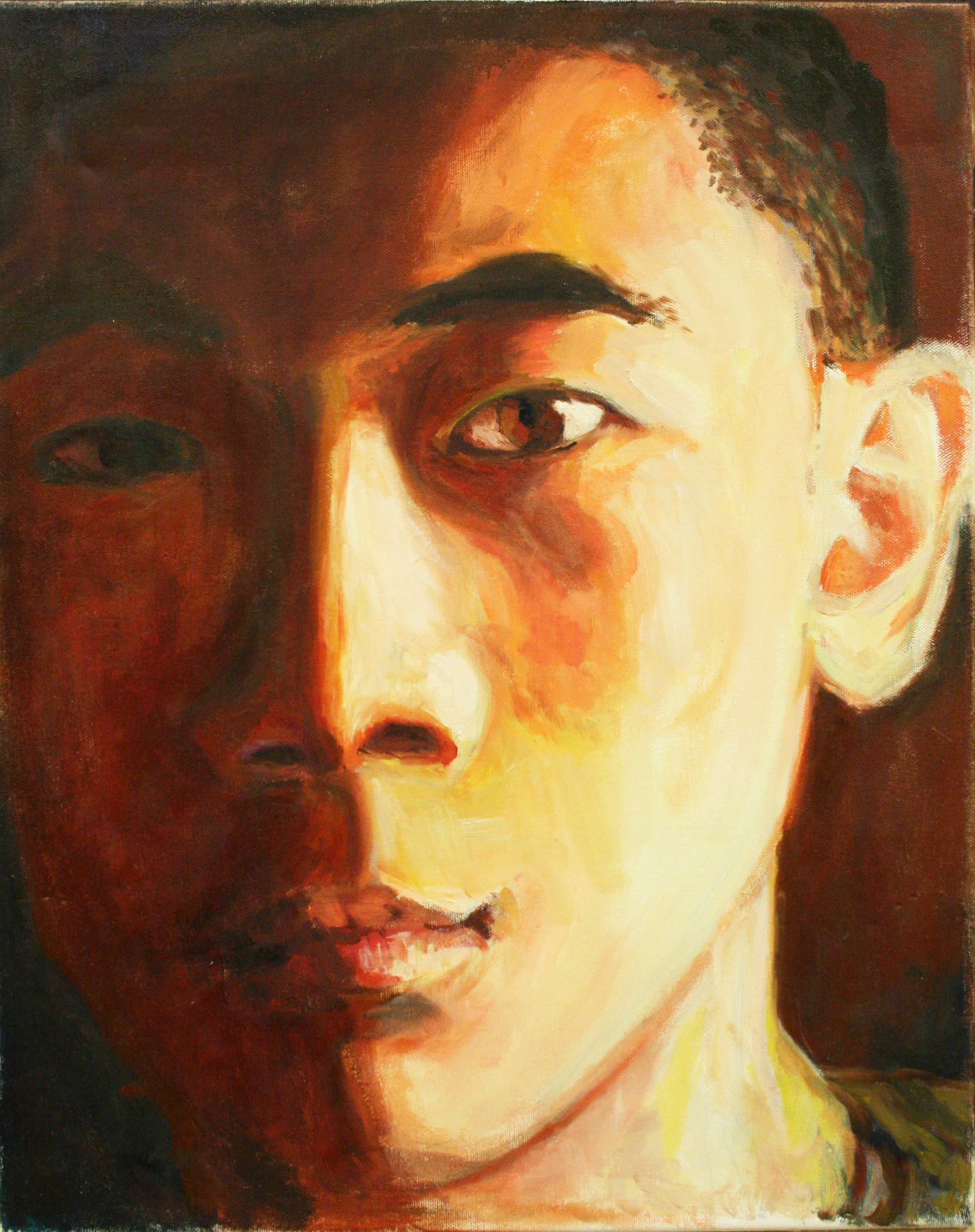 Dramatic Self Portrait